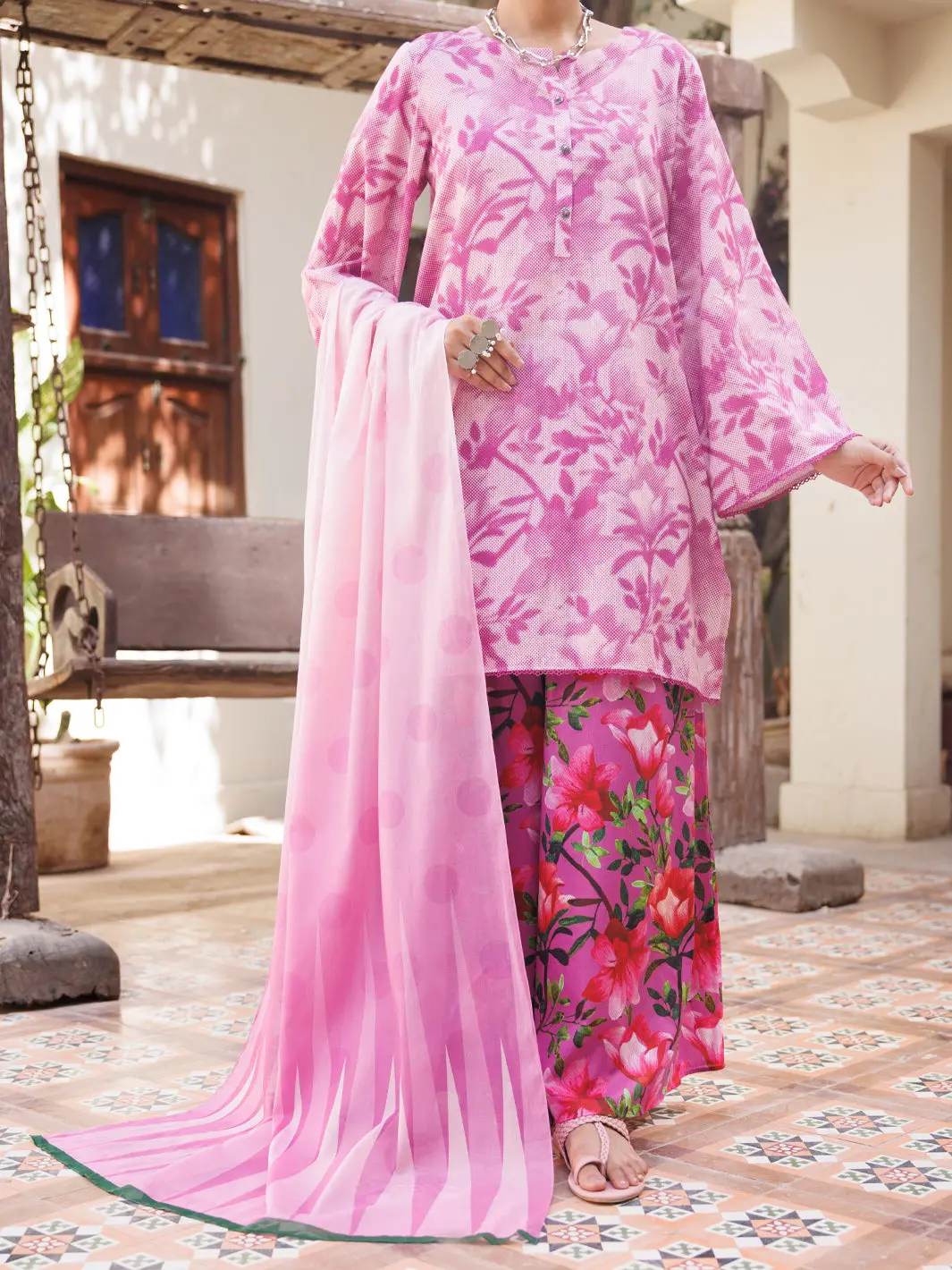 Purple Lawn Stitched 3Pc - Alp-3Ps-2816 1
