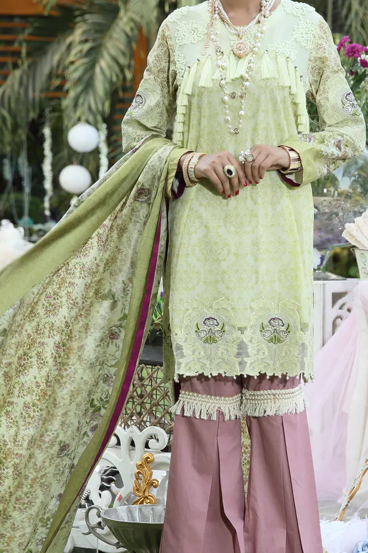 Green 3Pc Stitched - Alp-394 1