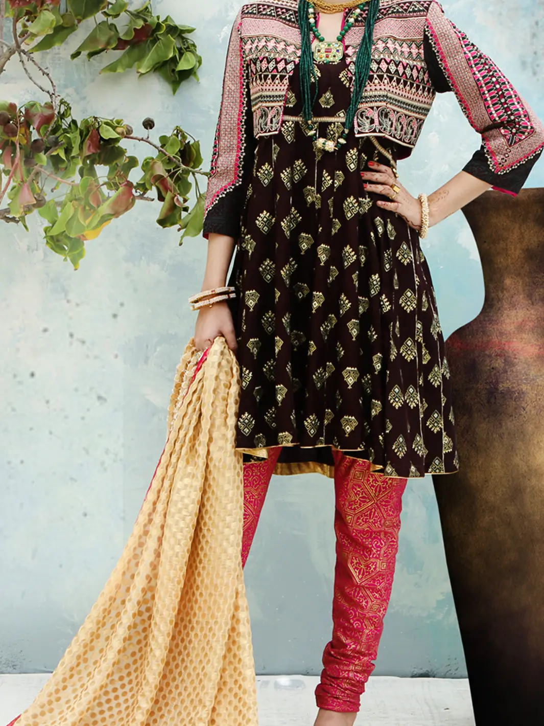 Maroon Stitched - Alp-414 1