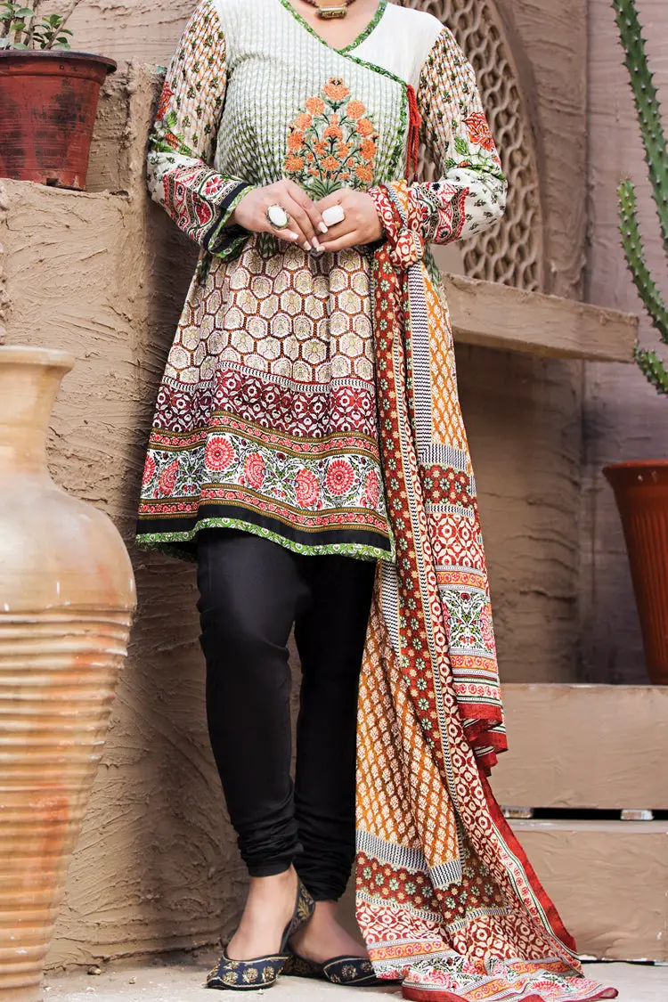 Red 3Pc Stitched - Alp-448 1