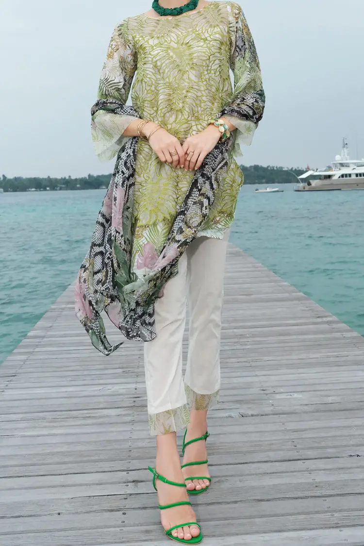 Green Lawn 3Pc Stitched - Alp-636 1