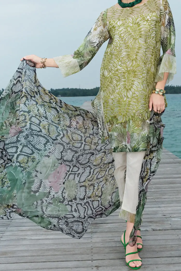 Green Lawn 3Pc Unstitched - Alp-636 1