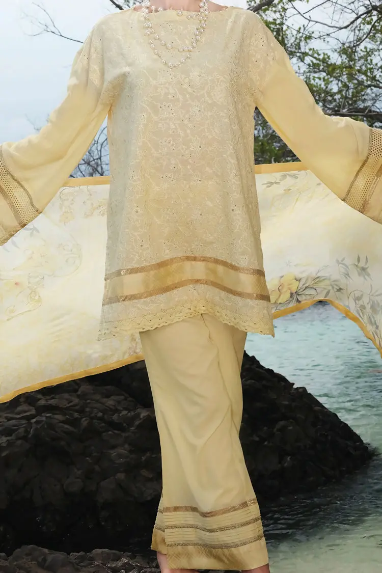 Yellow 3Pc Stitched - Alp-707 1