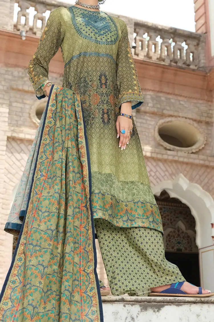 Green Lawn 3Pc Stitched - Alp-749 1