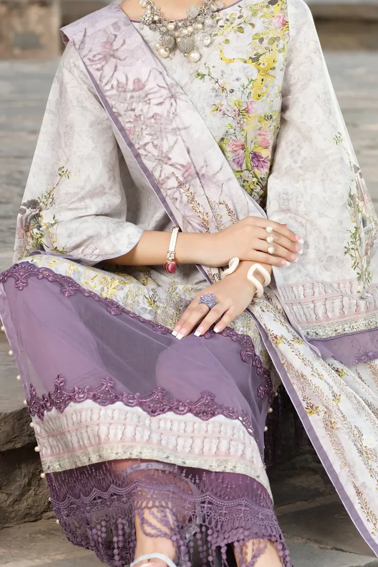 Mauve Cambric 2Pc Unstitched - Alp-764 1