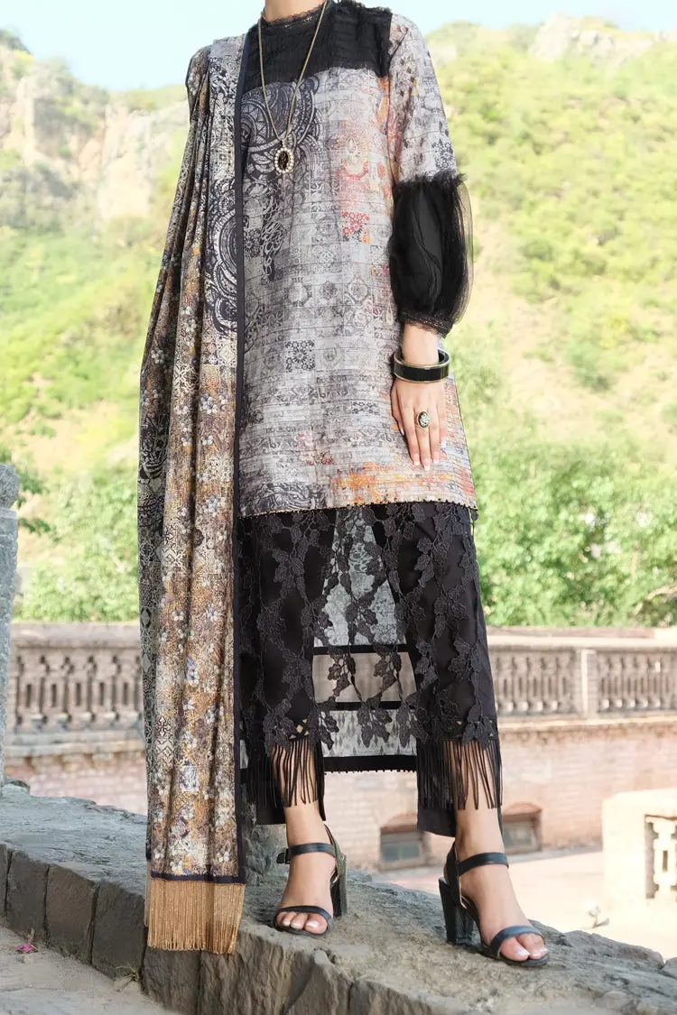 Light Grey Cambric 2Pc Unstitched - Alp-768 1