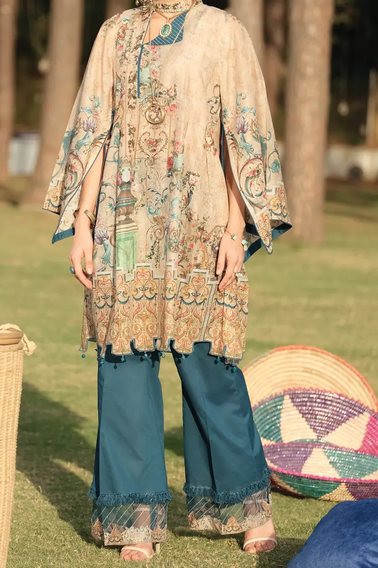 Beige Lawn 2Pc Unstitched - Alp-775 1
