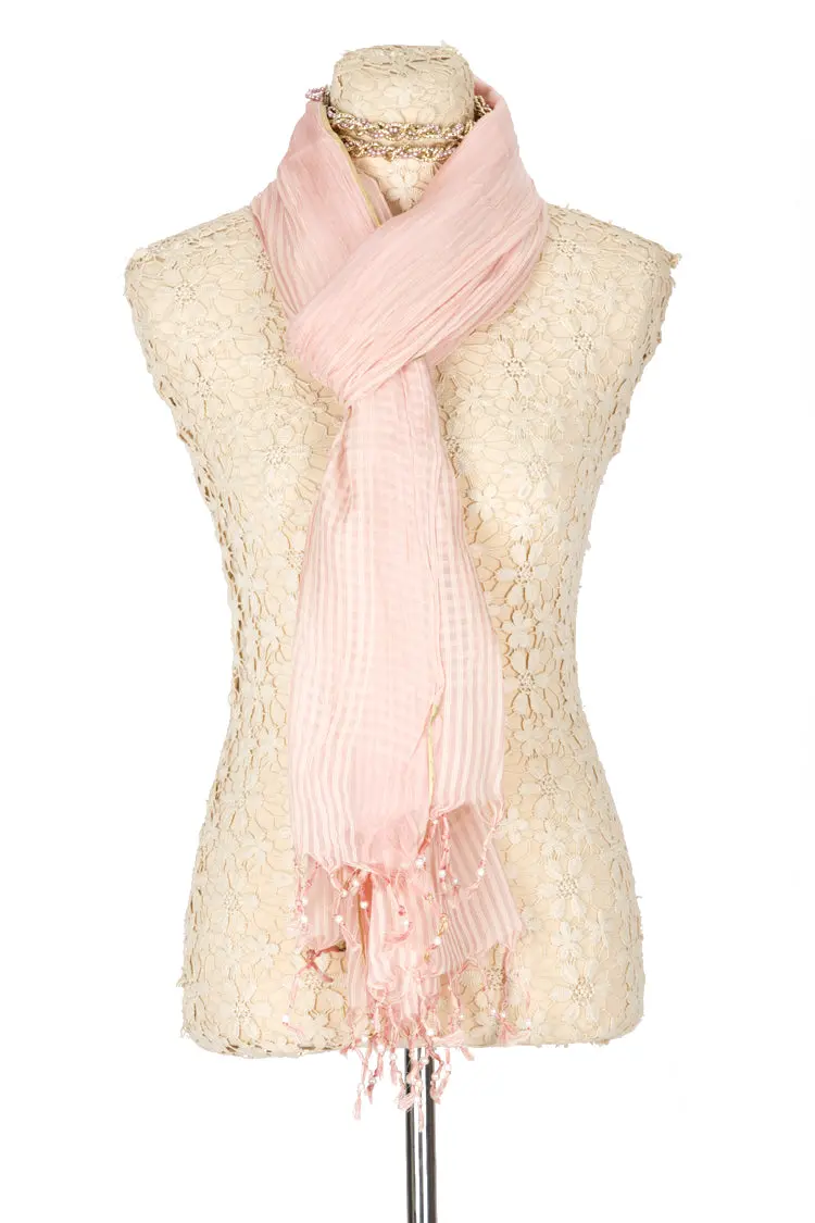 Pink Women Stole - Alp-Dp-453 1