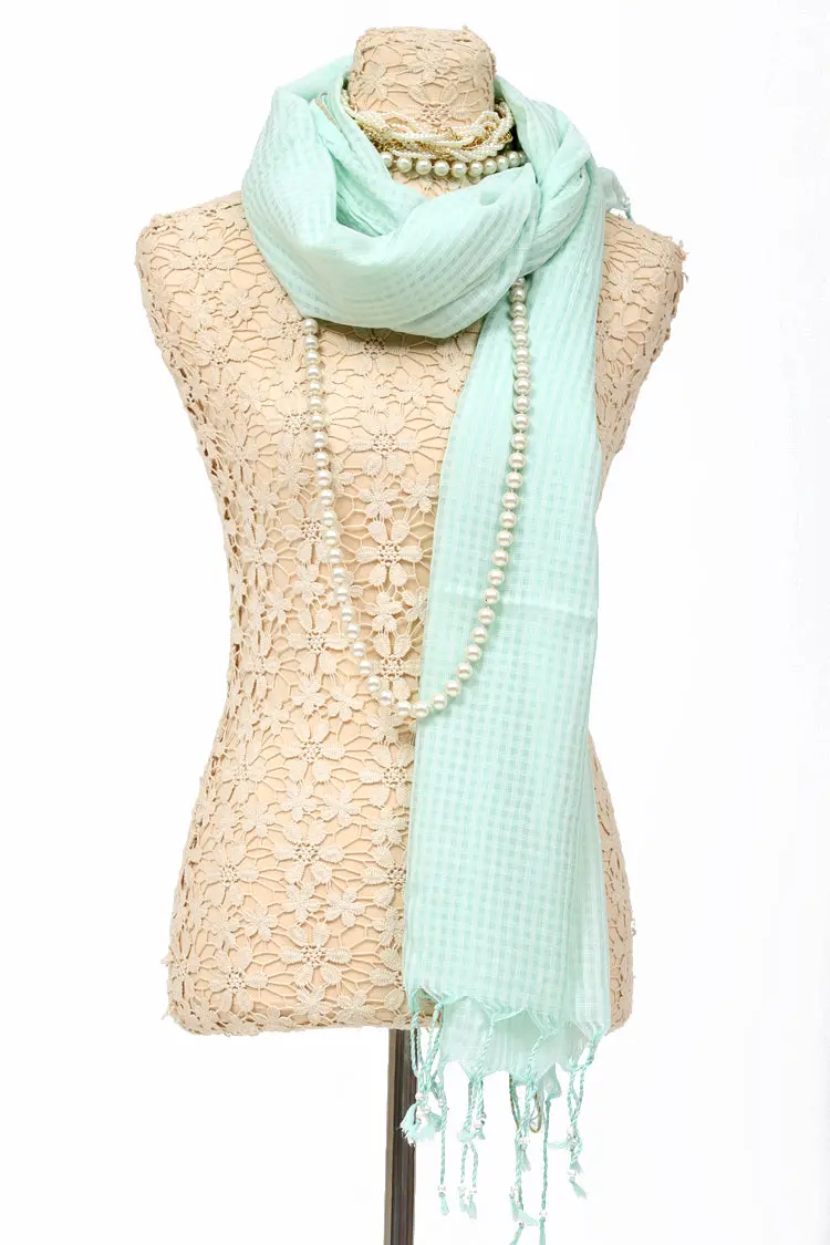Light Green Women Stole - Alp-Dp-454 1