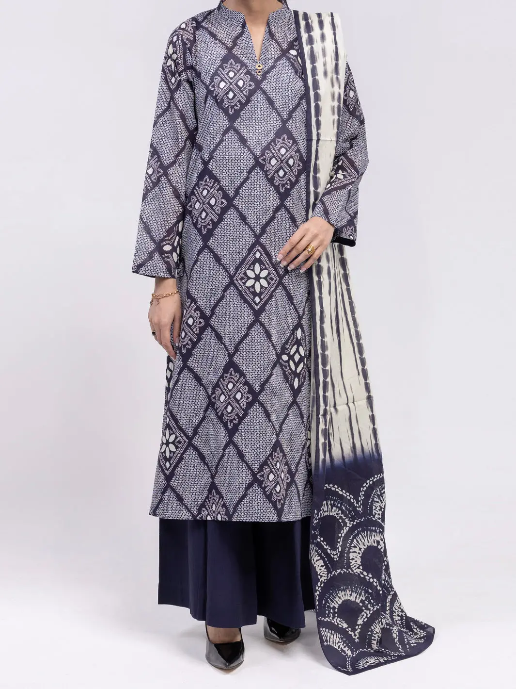 Blue Lawn 2Pc Unstitched - Alp-2Ps-Lkd-2470 1