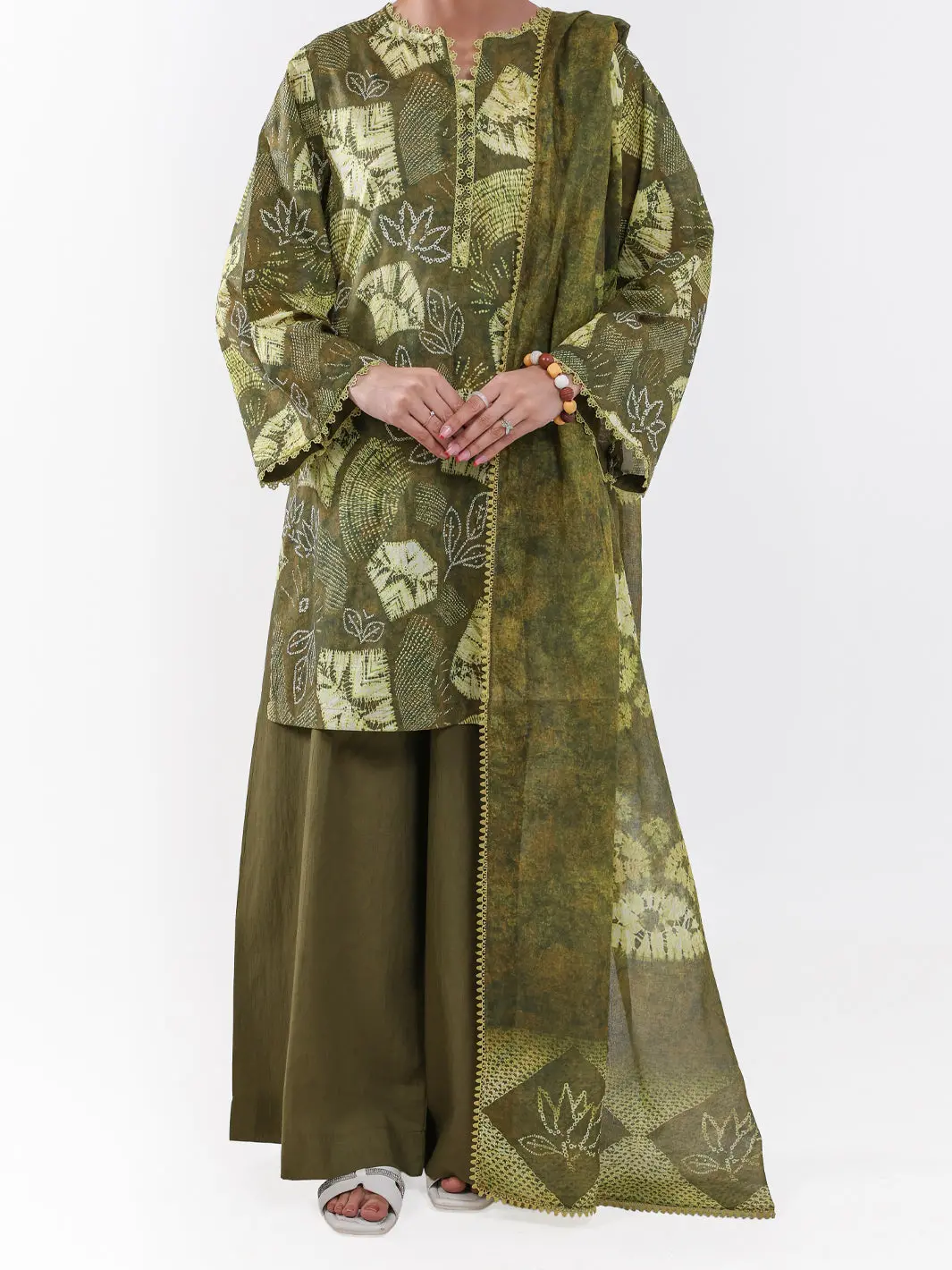Green Lawn 2Pc Unstitched - Alp-2Ps-Lkd-2472 1