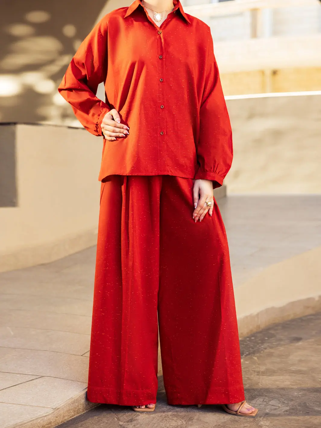 Rust Dobby Stitched 2Pc - Alp-2Ps-Lks-2792 1