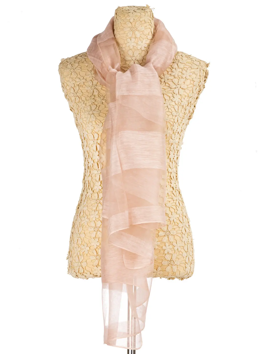 Pink Women Stole - St-S173a 1