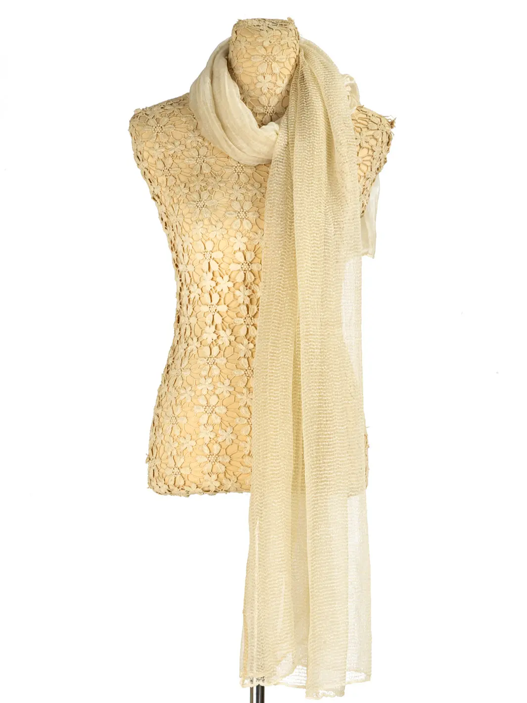 Beige Women Stole - St-S225a 1
