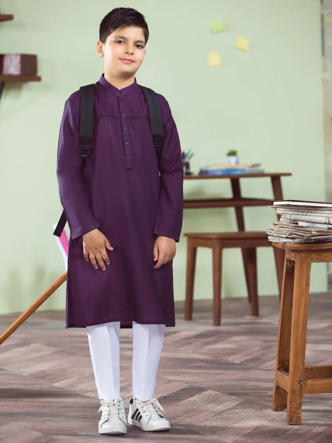 Purple Boy Kurta - Alt-K-001 1