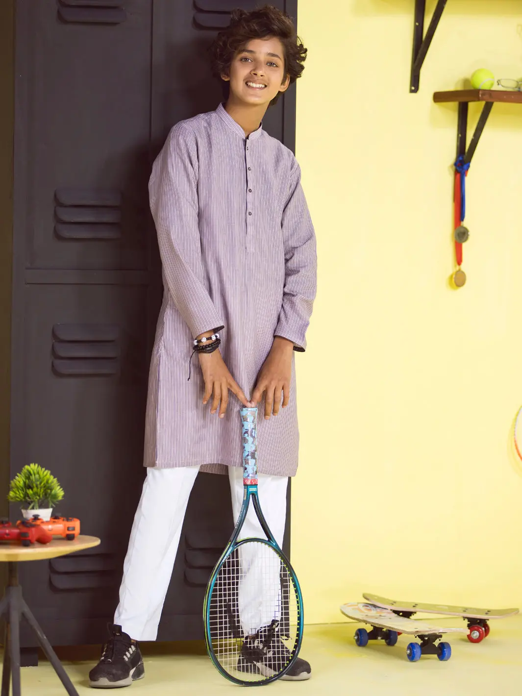 Purple Boy Kurta - Alt-K-004A 1