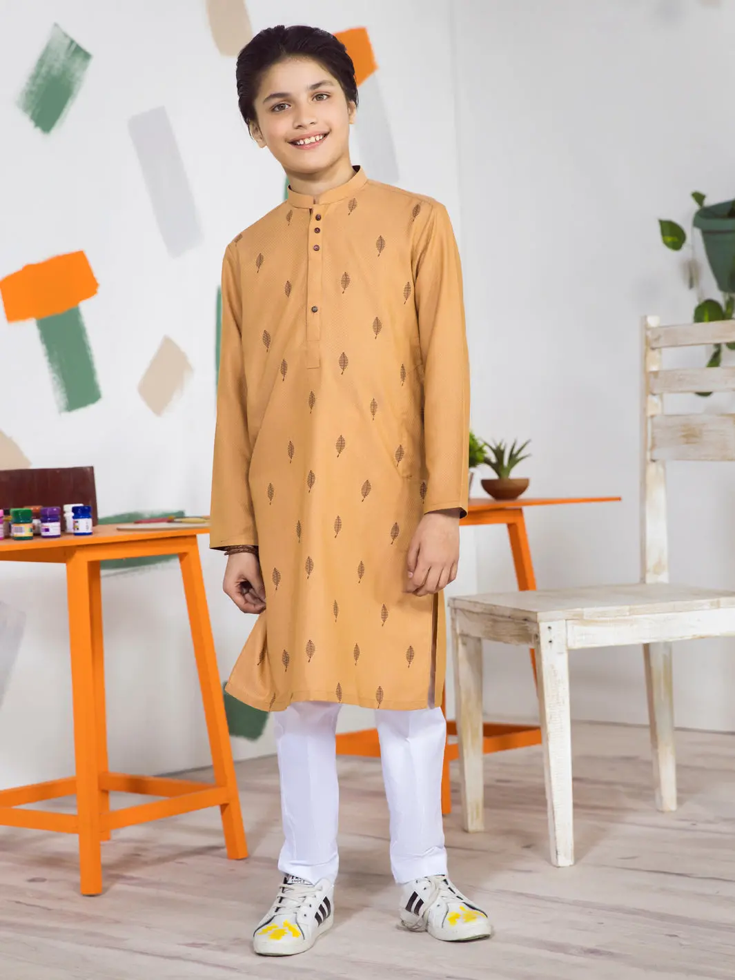 Mustard Boy Kurta - Alt-K-006 1