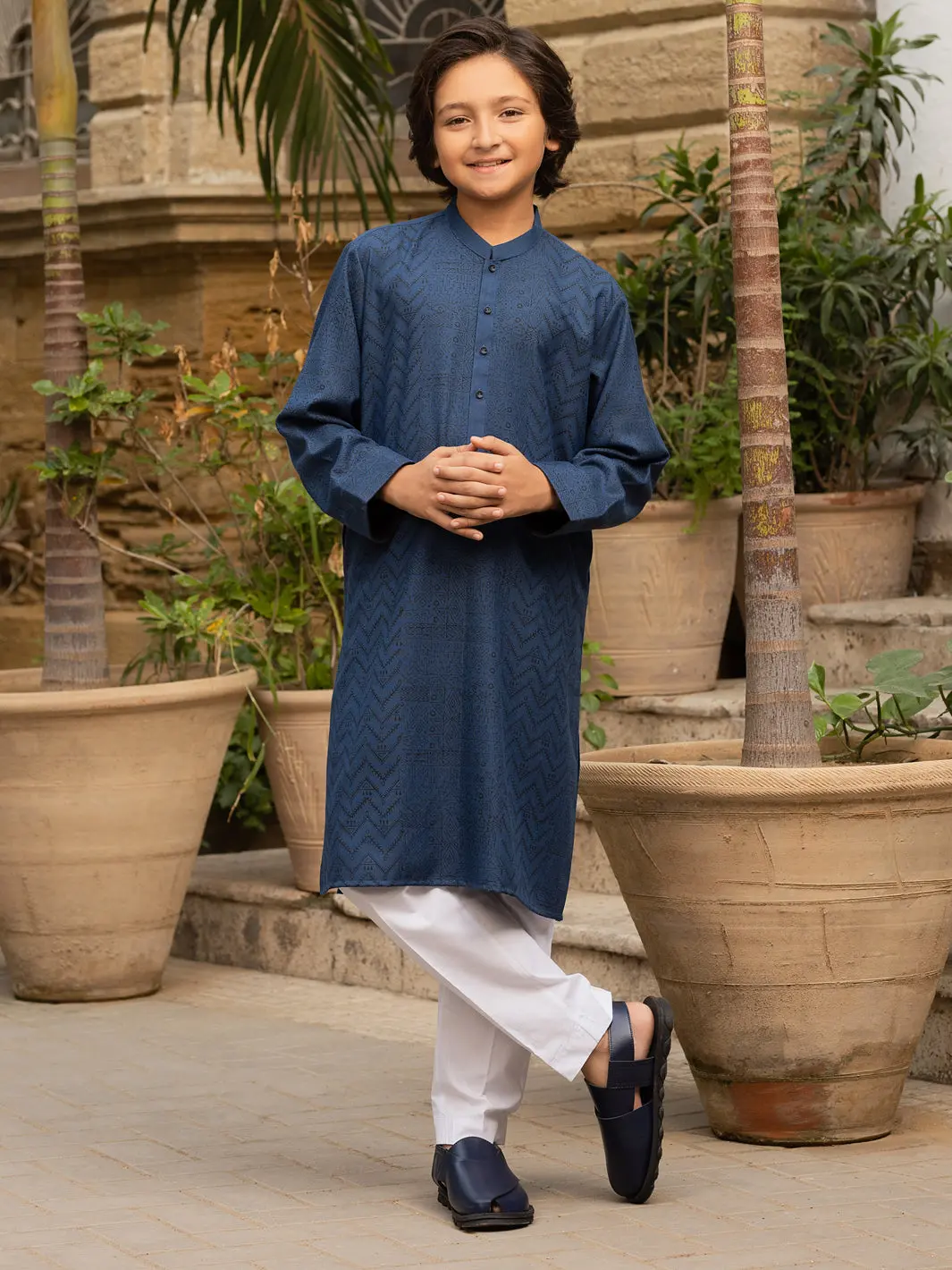Blue Kurta - Alt-K-035C 1