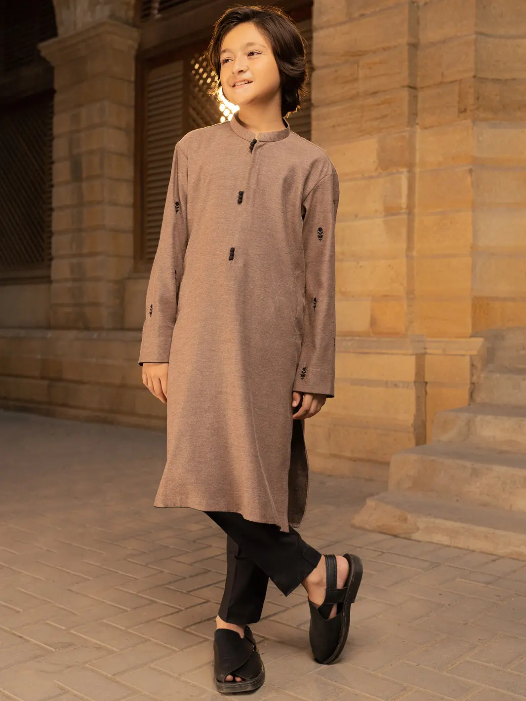 Brown Kurta - Alt-K-046B 1