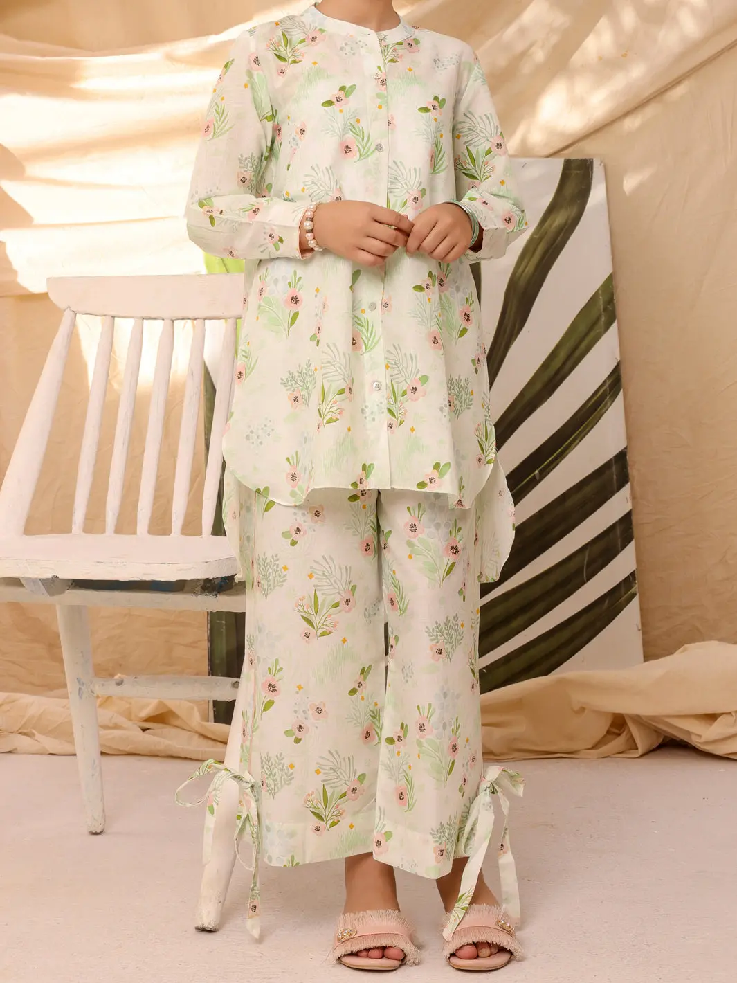 Pista Green Lawn 2 Piece Stitched - Alt-2Ps-Lks-1021 1