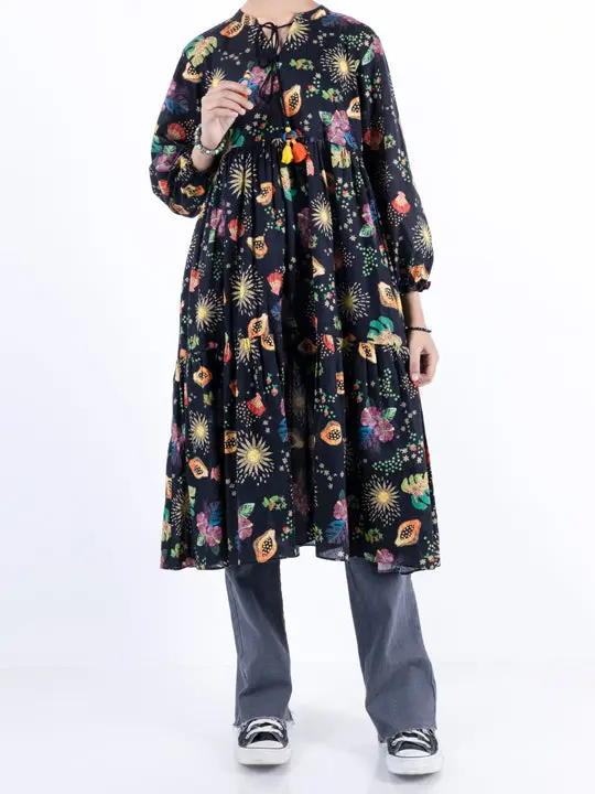 Black Kurti - Alt-Lk-1094 1