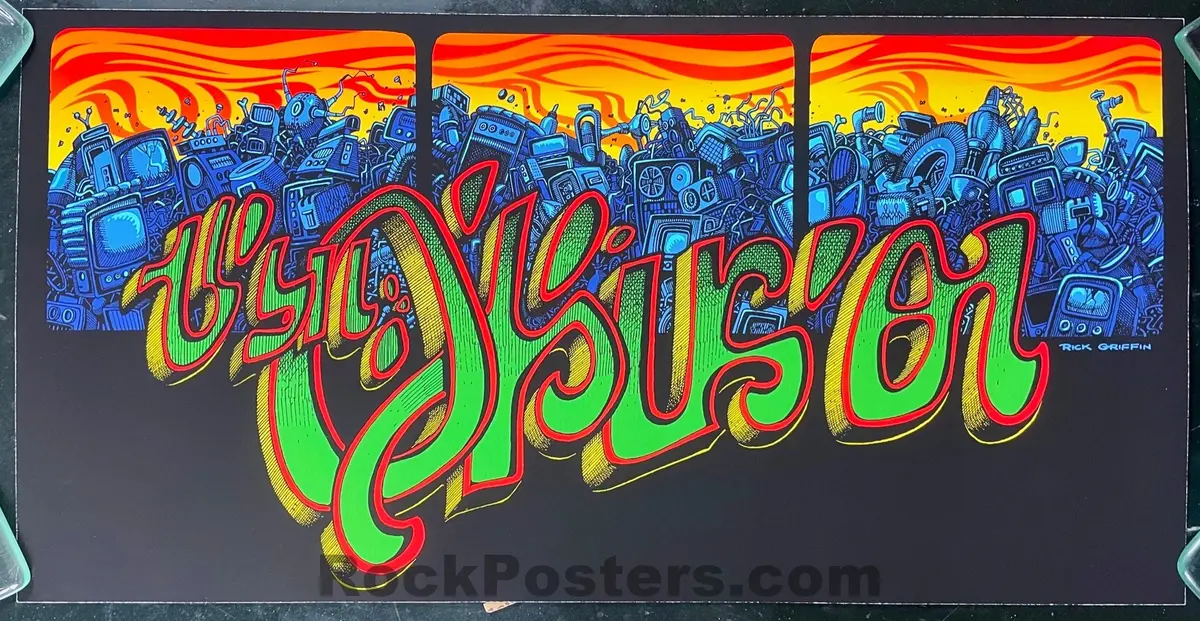 Auction - Aor 2.23 - Rick Griffin Estate - Silkscreen Poster - Avalon Ballroom - Near Mint 1