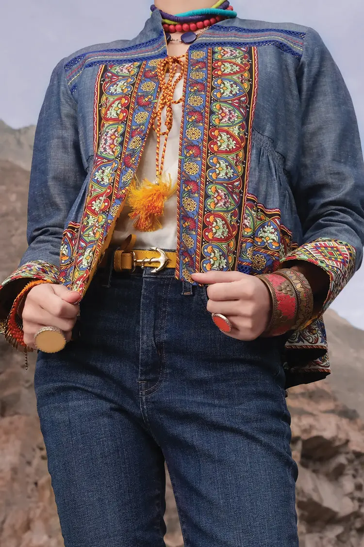 Blue Denim Jacket - Jt-242 1