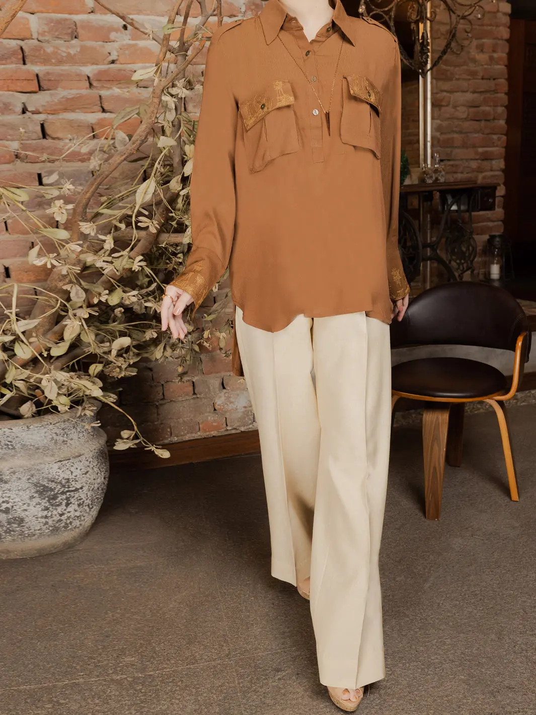Brown Kurti - Awp-Lk-603 1