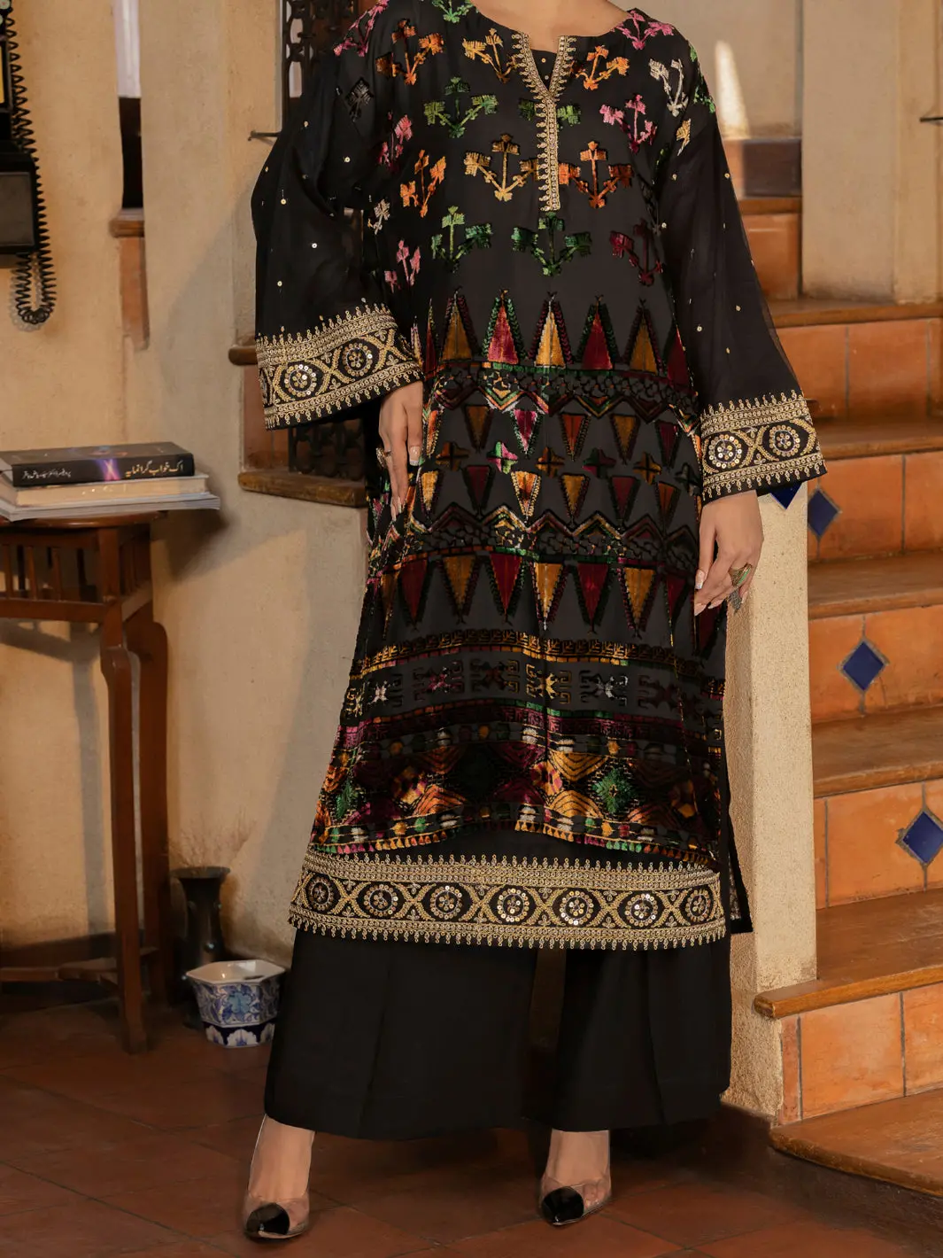 Black Palachi Kurti - Awp-Lk-744 1