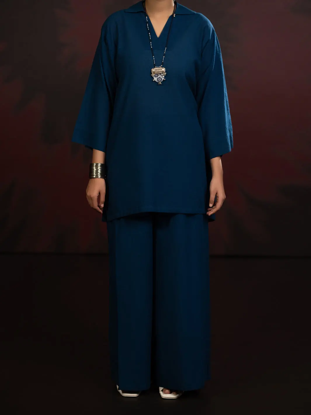 Blue Karandi 2Pc Stitched - Awp-2Ps-Lks-816 1