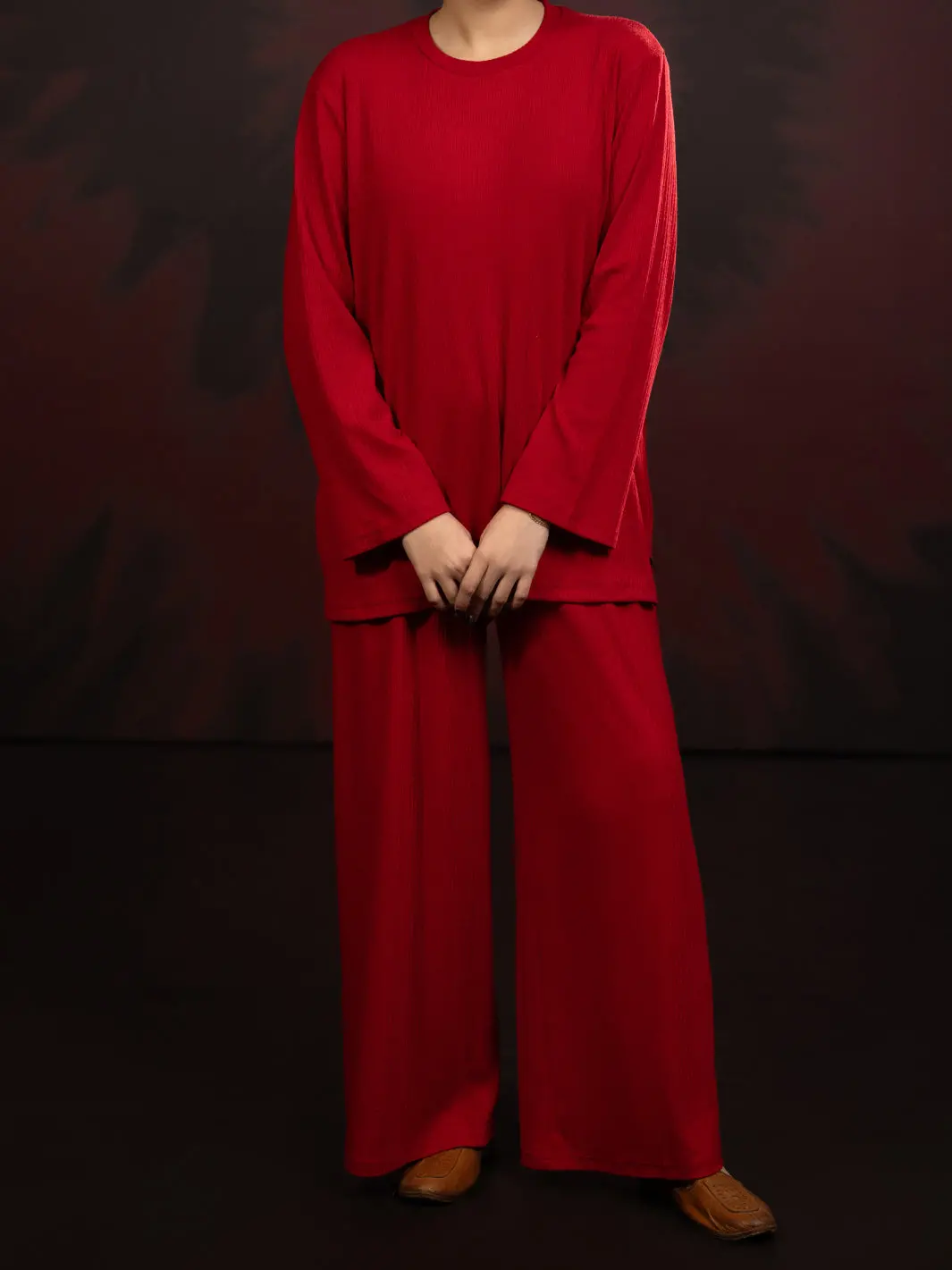 Red Twill 2Pc Stitched - Awp-2Ps-Lks-923 1