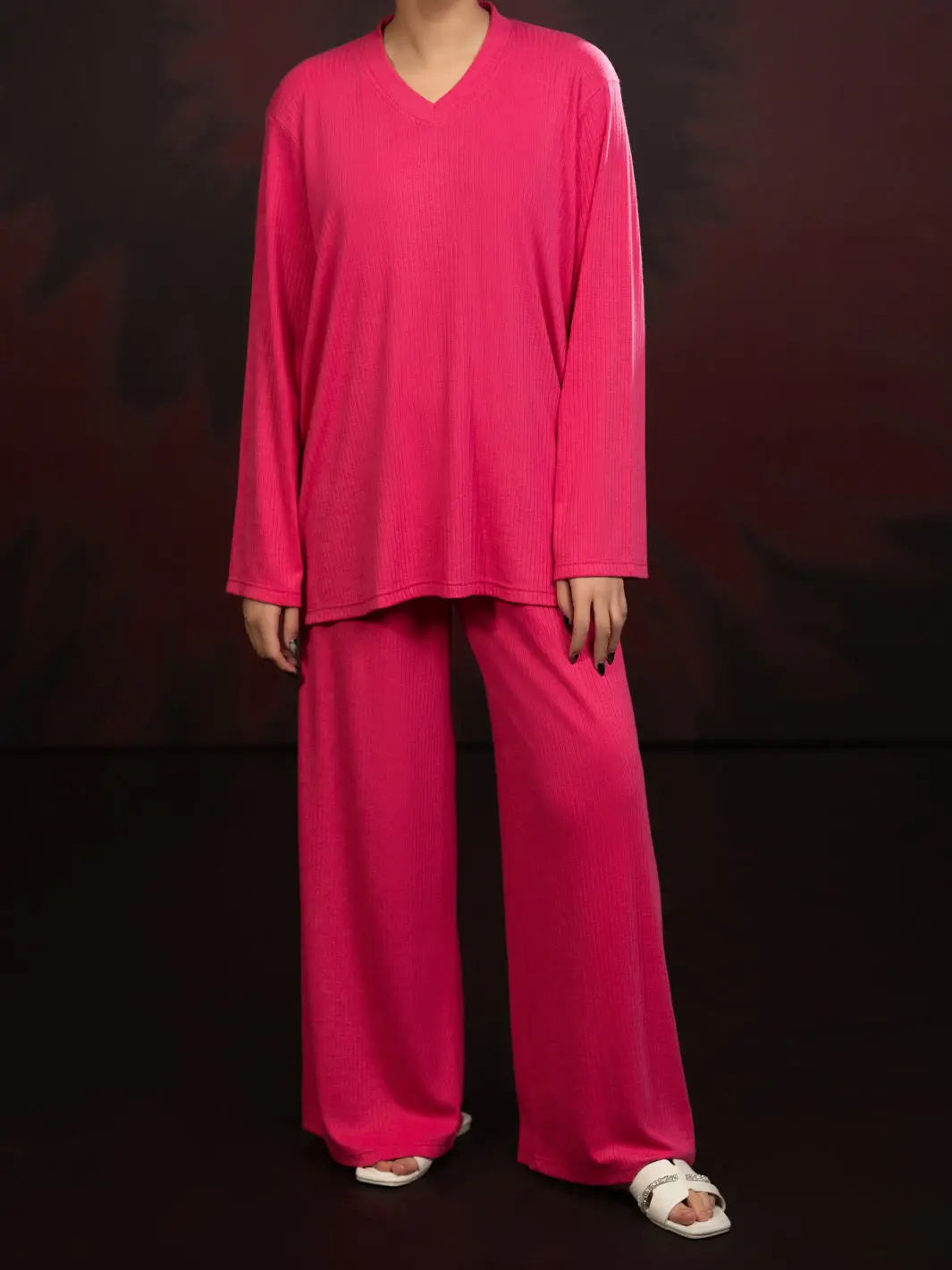 Pink Twill 2Pc Stitched - Awp-2Ps-Lks-921 1