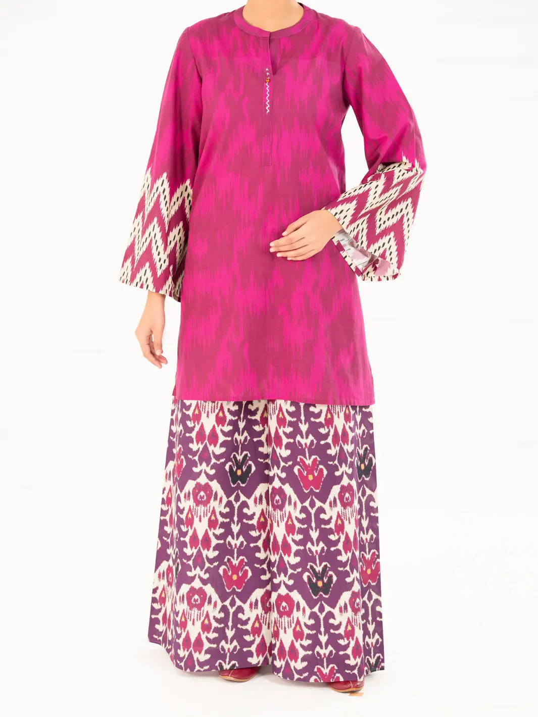 Purple Cambric Kurti - Awp-Slk-843 1