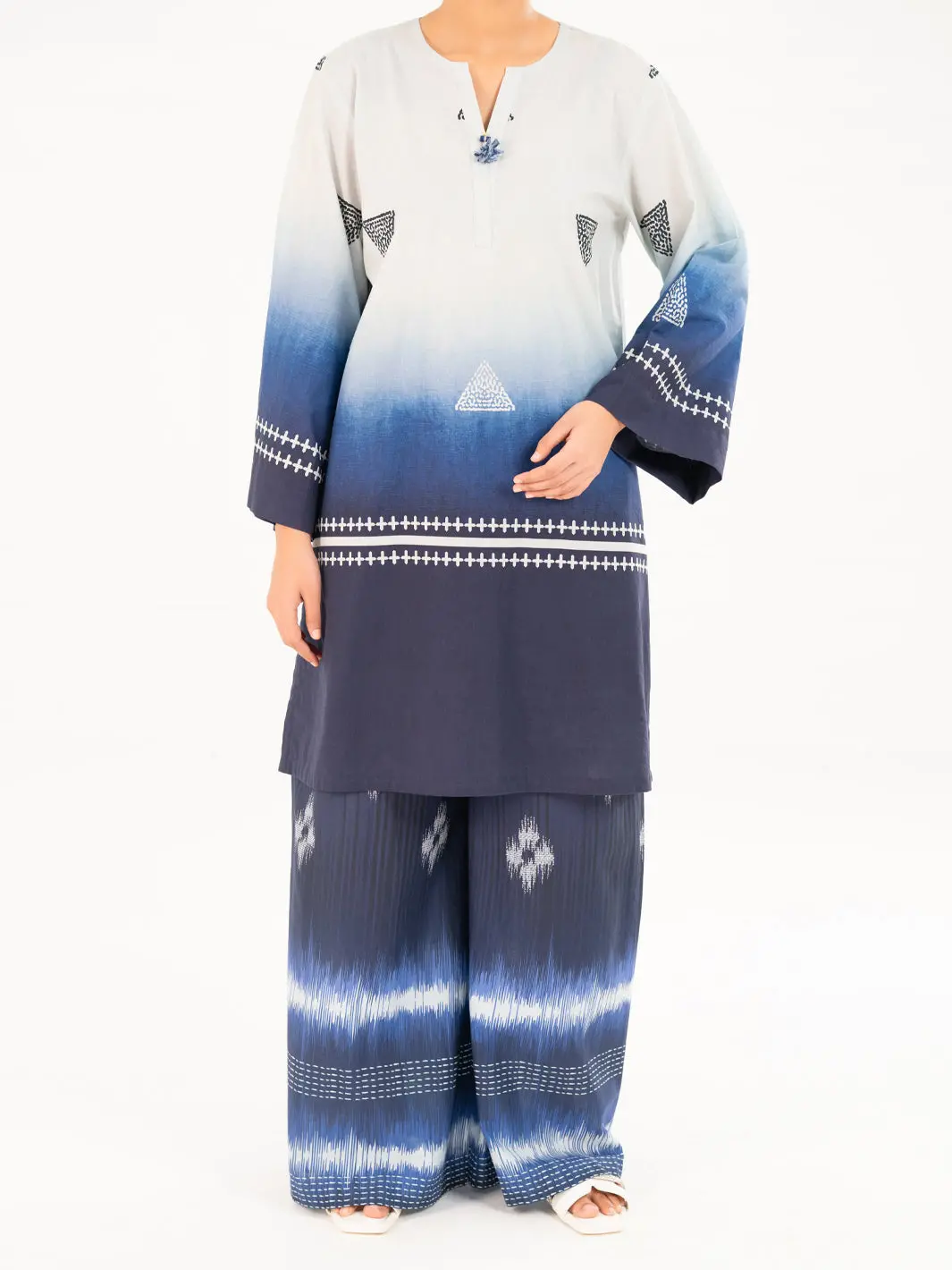 Blue Cambric Kurti - Awp-Slk-845 1