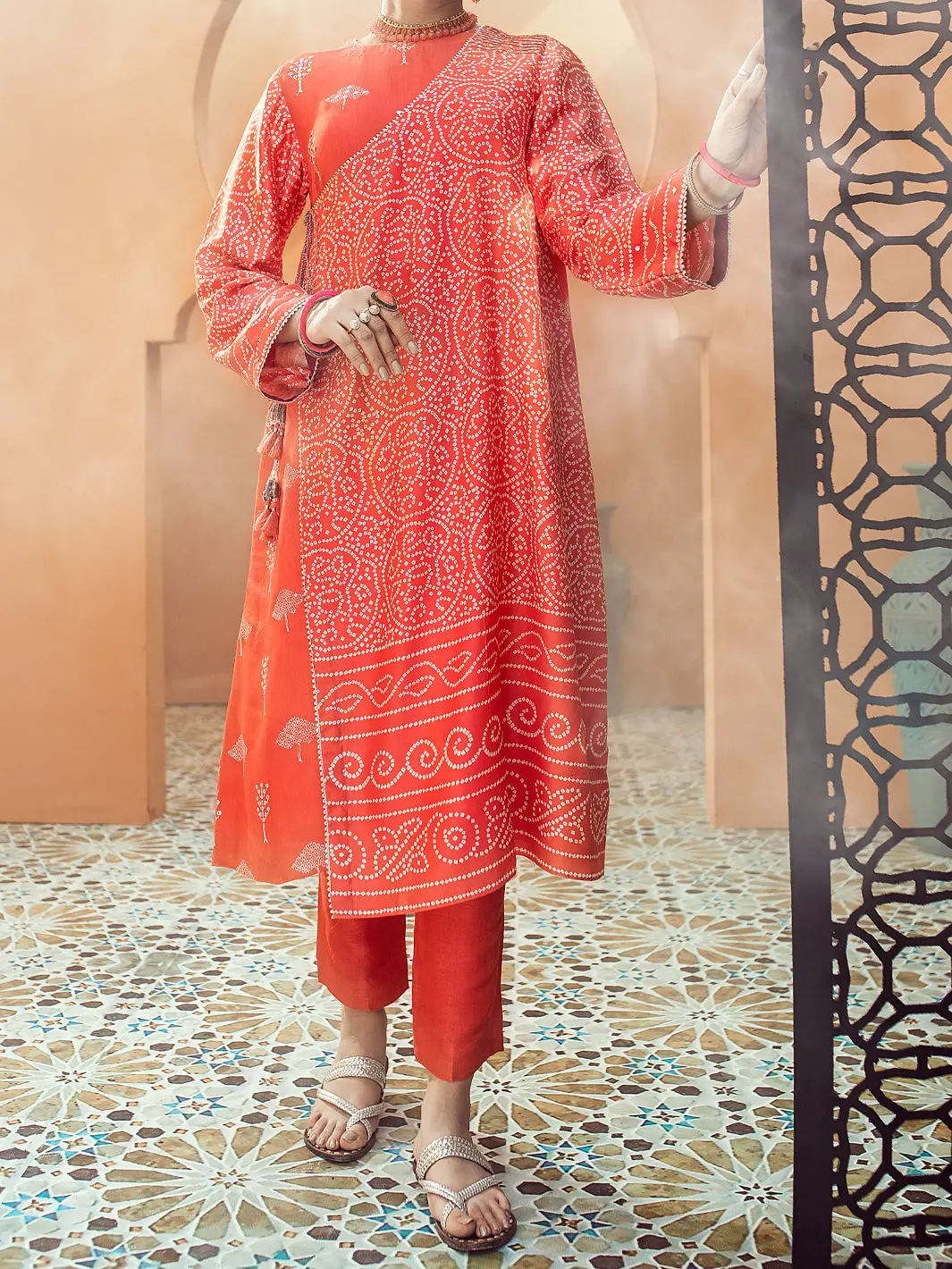 Pink 2Pc Formal Stitched - Al-2Ps-Ls-322 1
