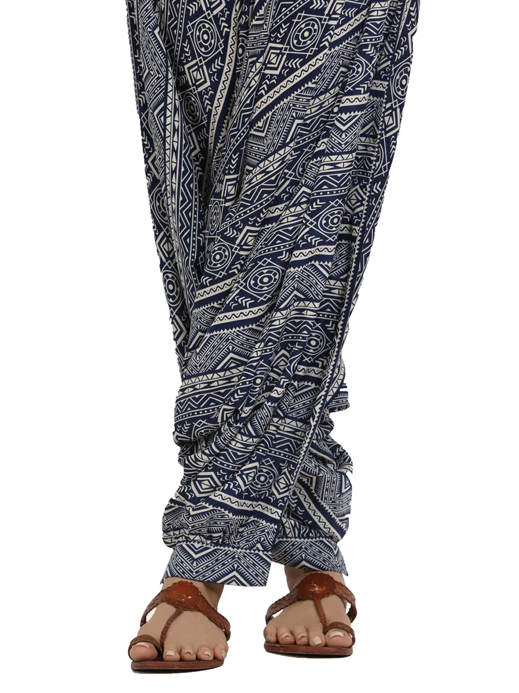 White-Blue Women Trouser - Al-T-509 1