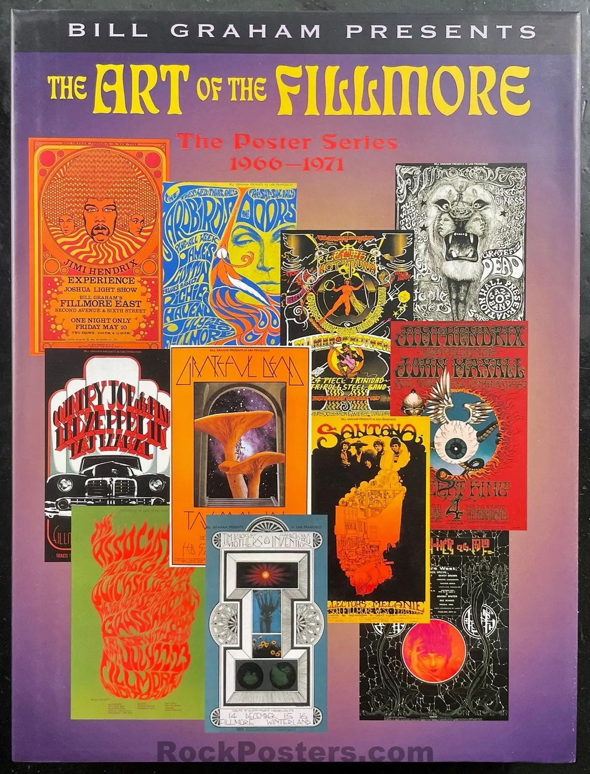 Auction - Art Of Fillmore Book - Multi Artist Signatures - With Slipcase - Near Mint 1