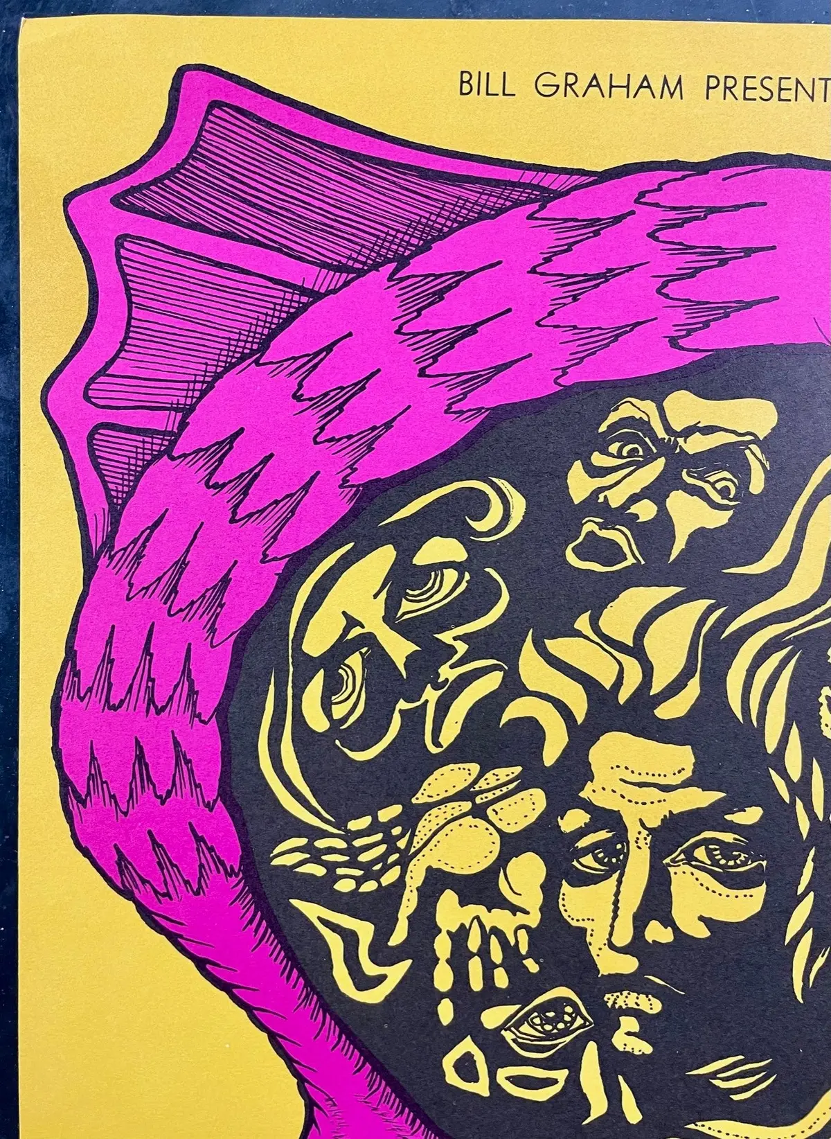 Auction - Bg-67 - The Doors - Bonnie Maclean - Fillmore Auditorium - 1967 Concert Poster - Near Mint Minus 2