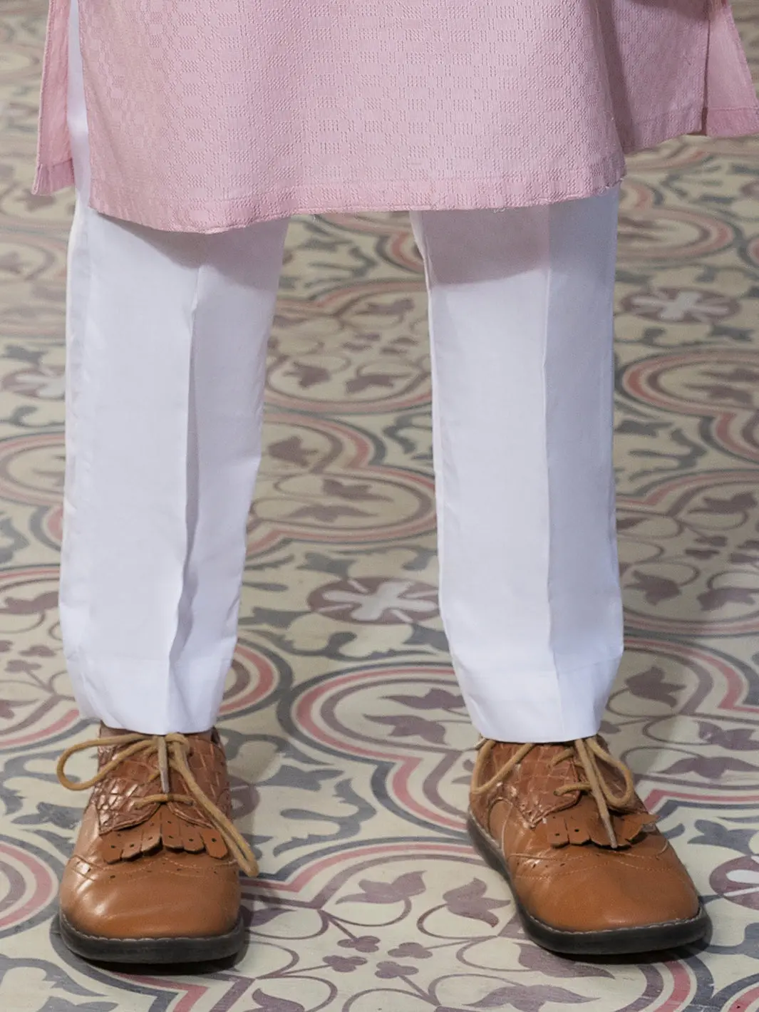 White Cotton Trouser - Alby-Tr-W001 1