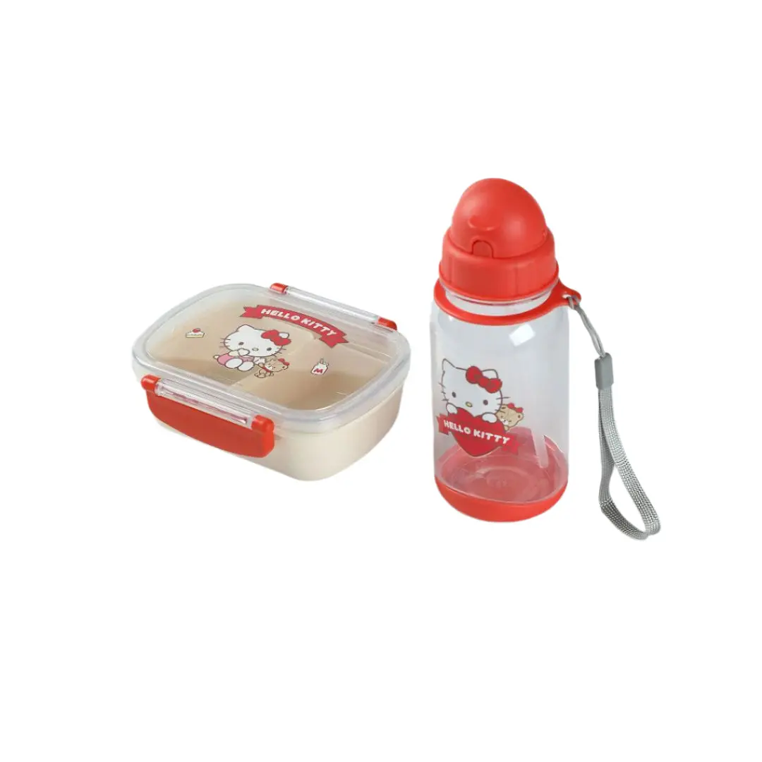Hello Kitty Bento Box & Water Bottle Set 1