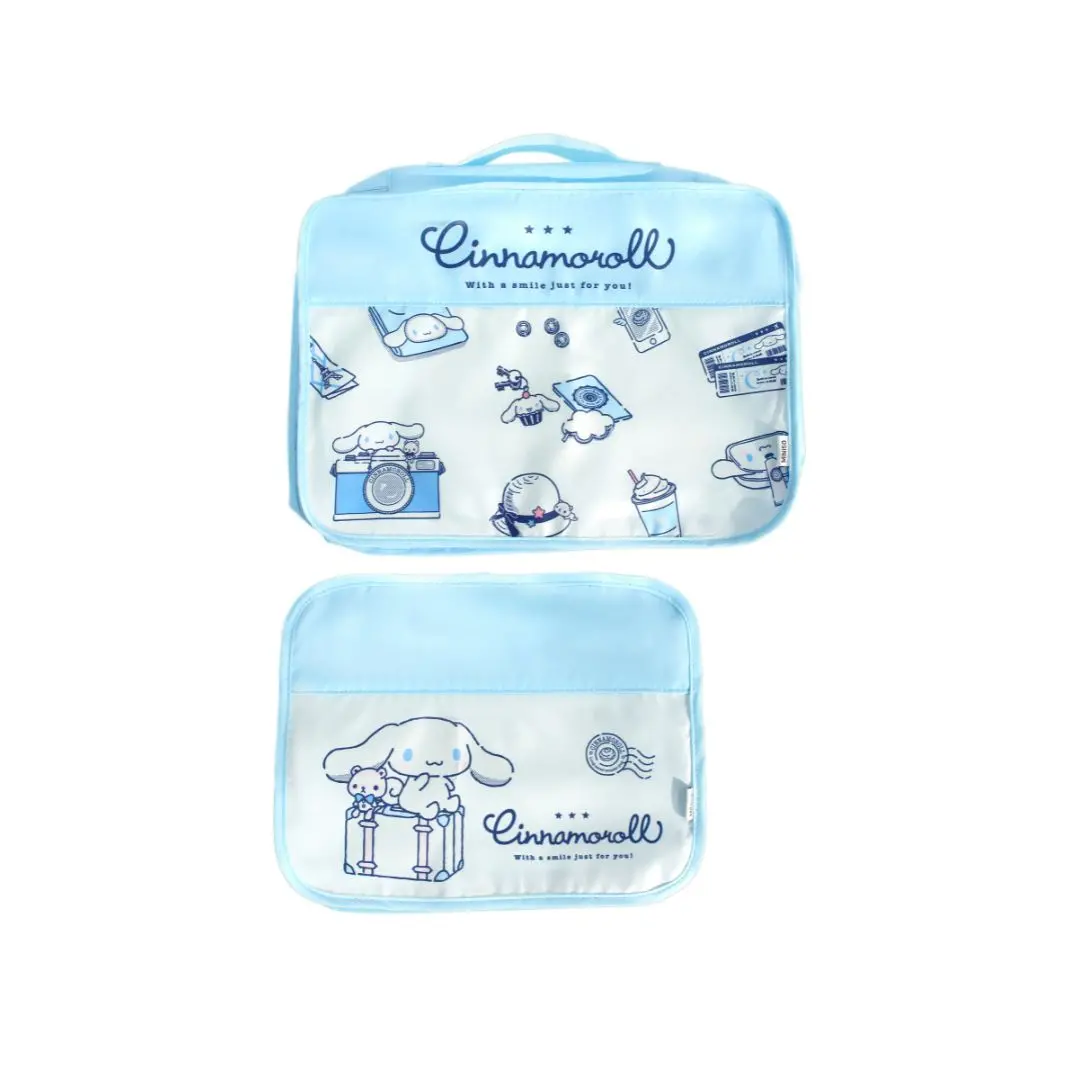 Sanrio Characters Clothes Storage Bags (2 Pcs)(Cinnamoroll) 1