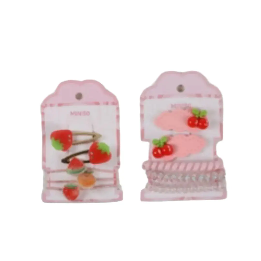 Fruit Party Strawberry Hair Accessories Set (5 Pcs) 1