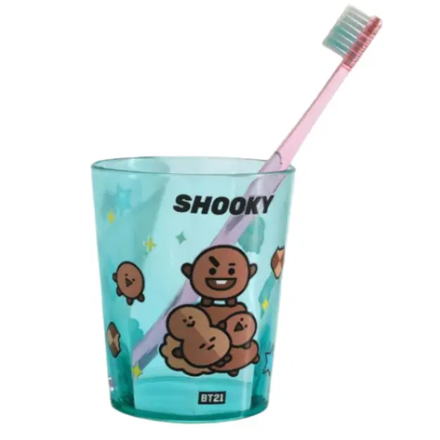 Bt21 Collection Bathroom Cup(Shooky) 1