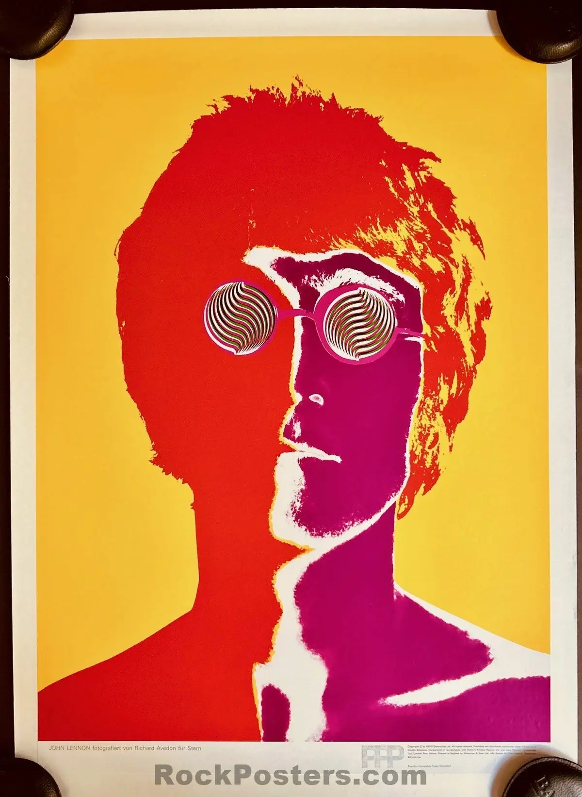 Auction - The Beatles - Stern Magazine - Richard Avedon - 4 Poster Set 1967 - Near Mint 1