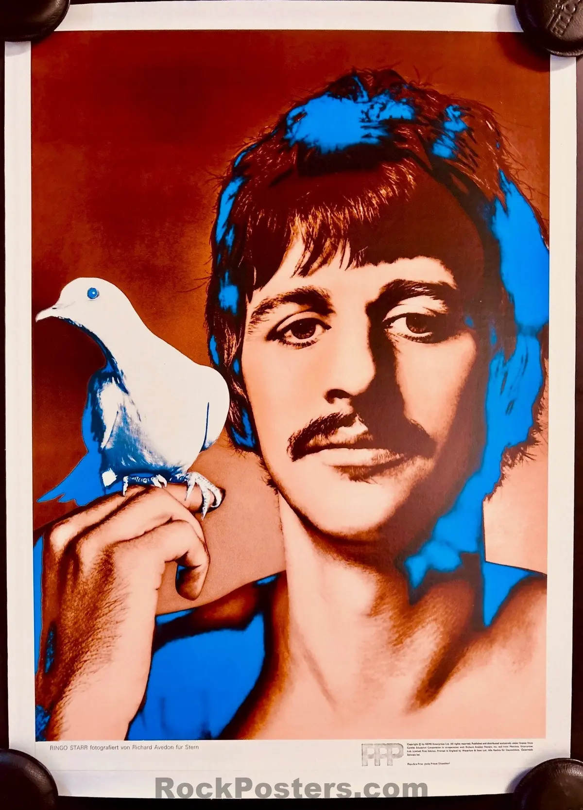 Auction - The Beatles - Stern Magazine - Richard Avedon - 4 Poster Set 1967 - Near Mint 2