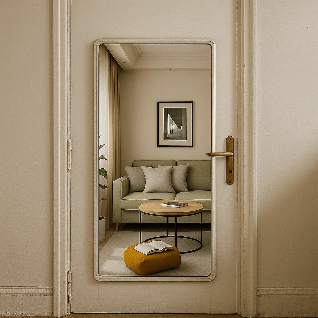 Full Length Large Size Acrylic Mirror A+ Grade 1