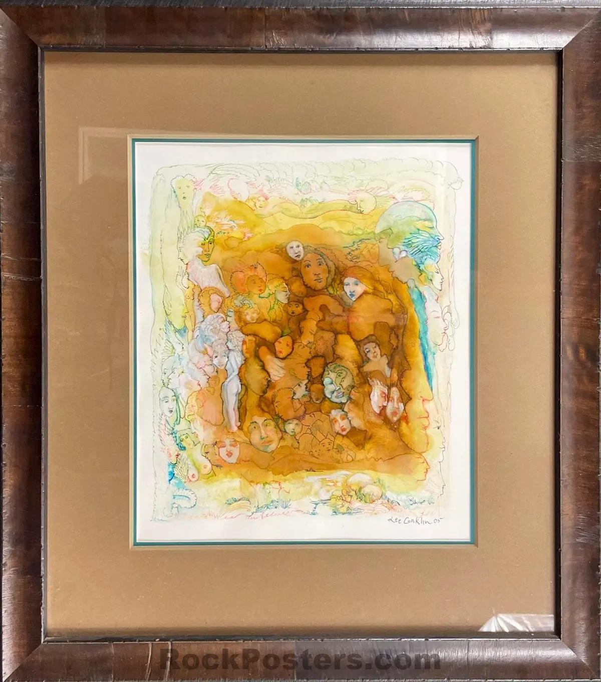 Auction - Lee Conklin - Original Artwork - Framed - Near Mint 1