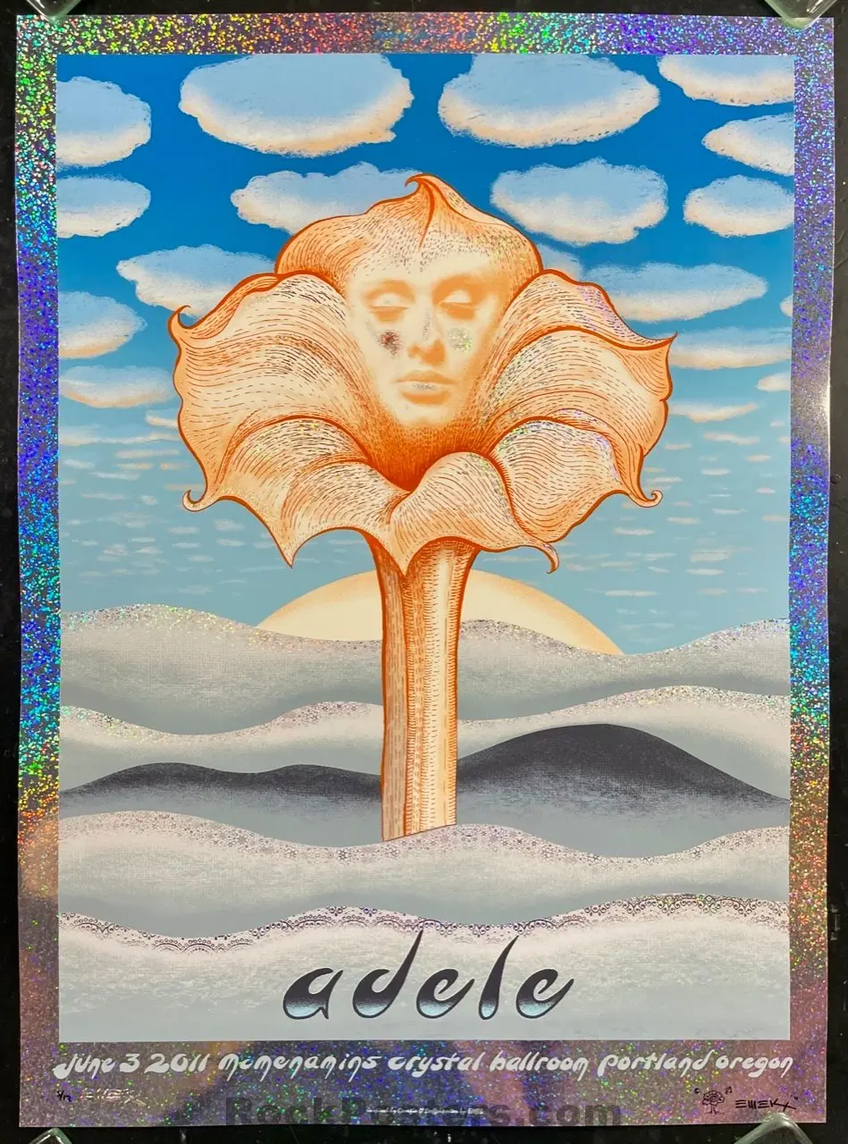 Auction - Adele - Troutdale '11 - Emek - Foil Edition Of 12 - Near Mint 1