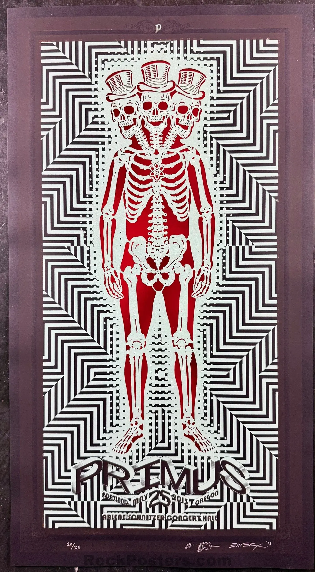 Auction - Primus -  Portland '13 - Black Variant - Edition Of 20 - Emek - Near Mint 1