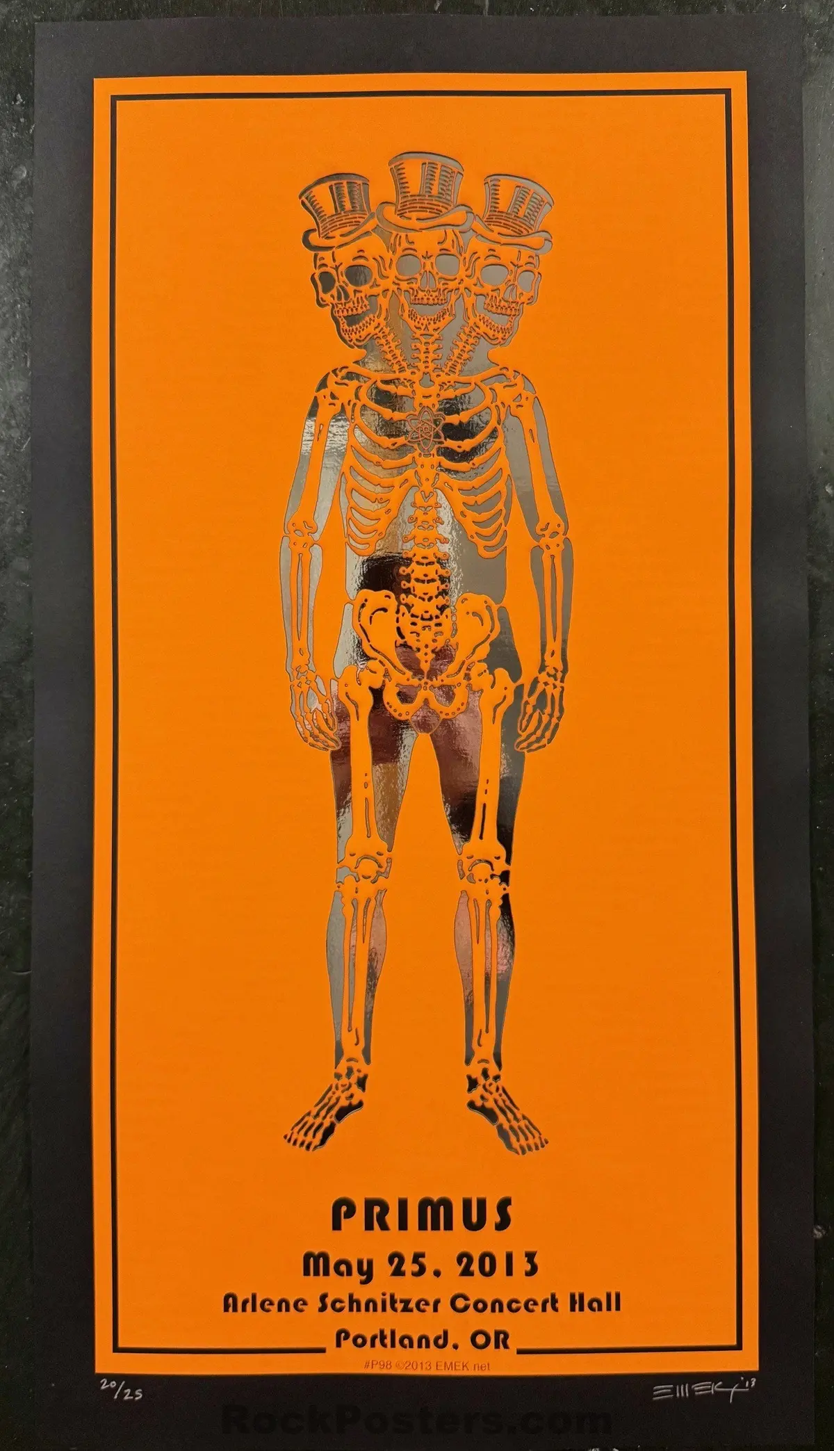 Auction - Primus - Portland '13 - Black Variant - Edition Of 20 - Emek - Near Mint 2